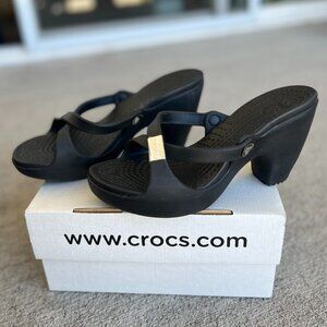 Crocs Cyprus Women 7 Sandal Heels